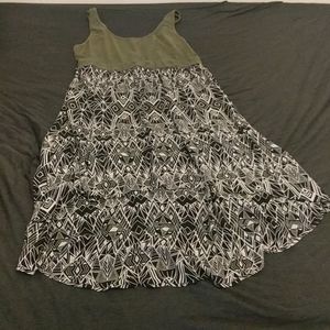 Torrid size 2 high low dress with attached camis